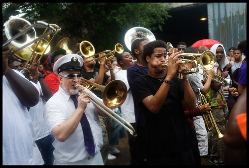 Uncle Lionel Batiste's Memorial Second Line. Photo by Ryan Hodgson-Rigsbee