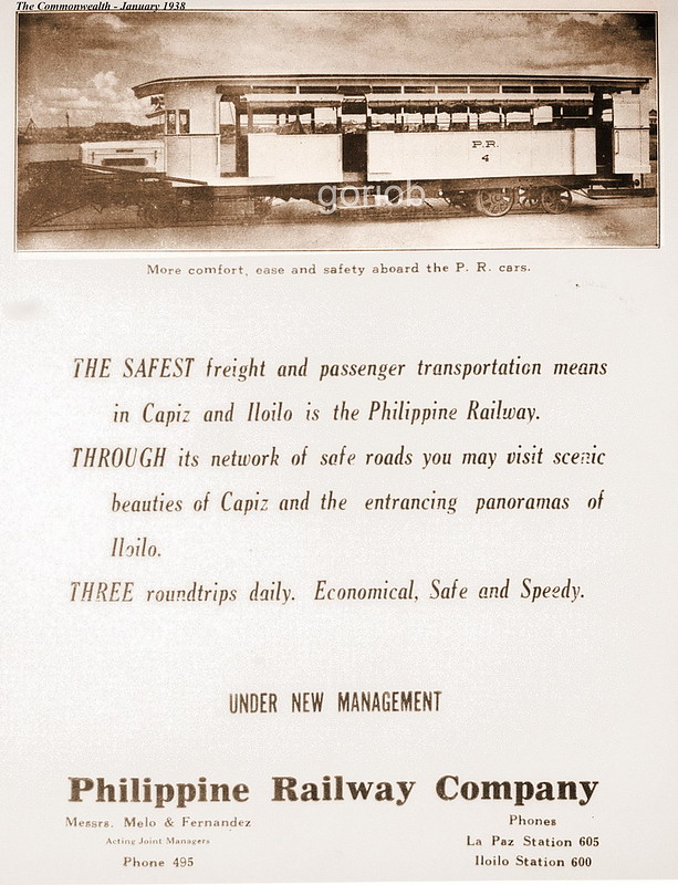 1938 01 Philippine Railway Co ad