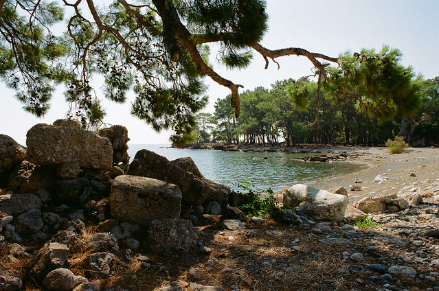 Phaselis, North harbour