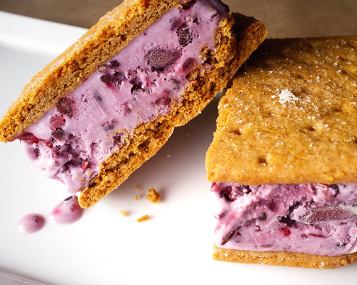 Blackberry Ice Cream Sandwiches [Explore] | by ralph and jenny
