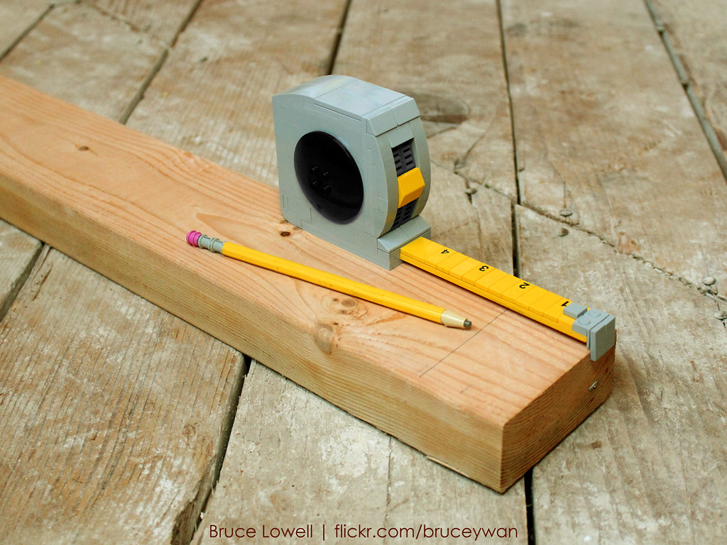 LEGO Tape Measure, It measures in studs, not inches. I got …