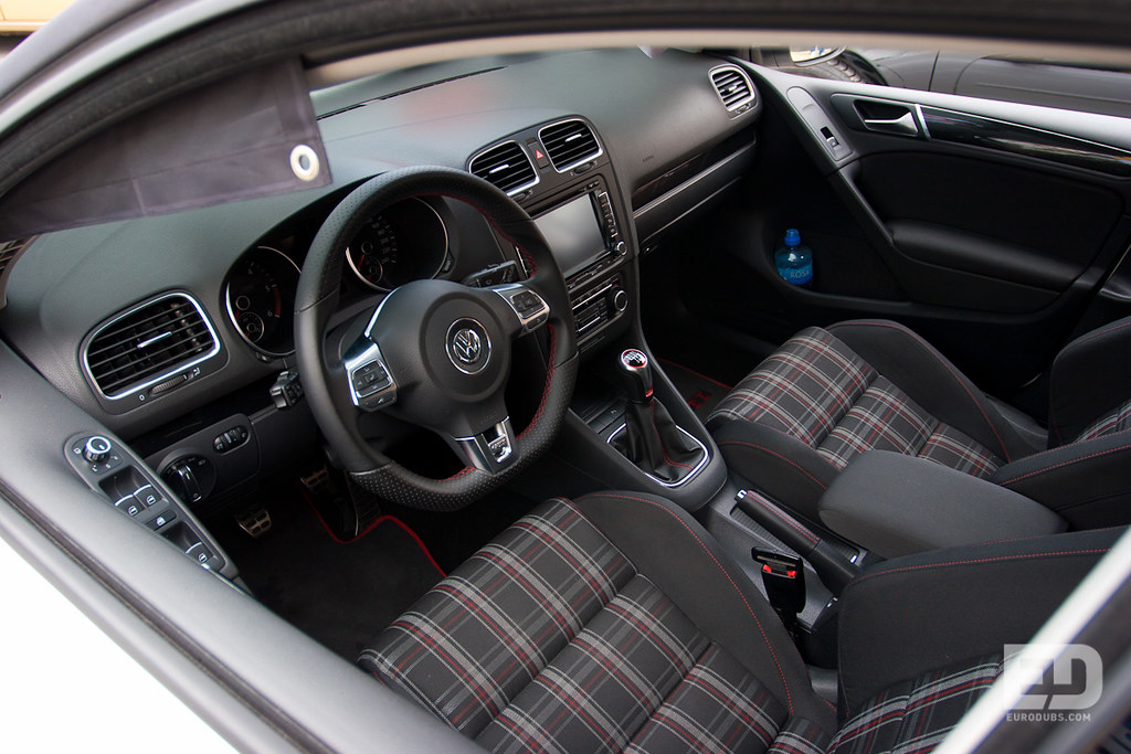 VW Golf Mk6 GTI Interior, Eurodubs Automotive Apparel