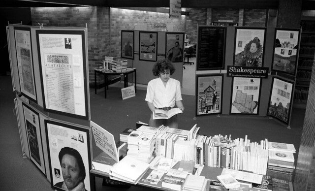Shakespeare exhibition in the Auchmuty Library, the University of Newcastle, Australia - 1992