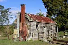 Old house, Mokai, Waikato, New Zealand
