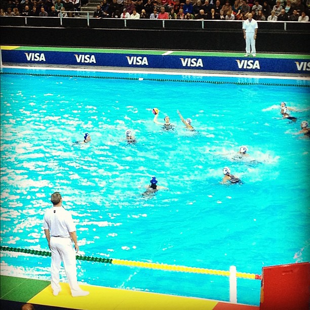 Olympic water polo test event!