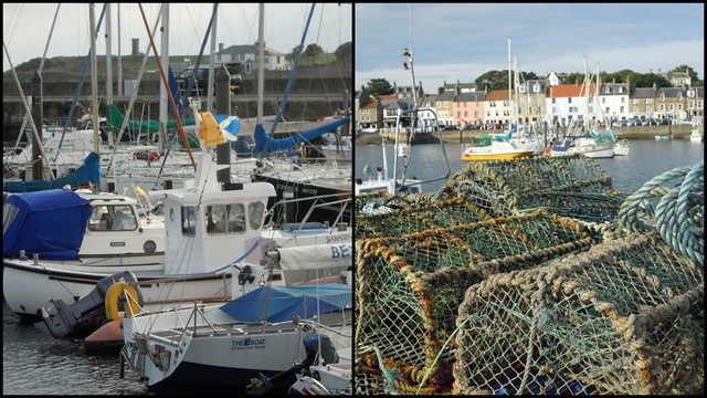 Anstruther Harbour,Scotland