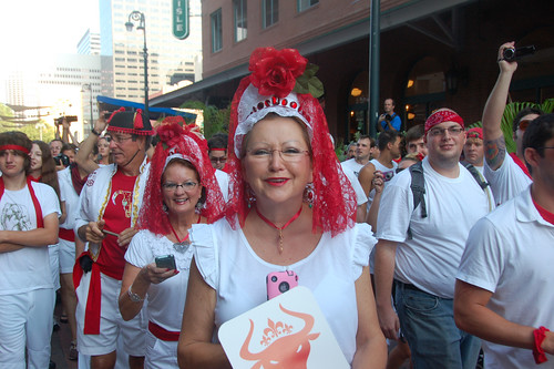 Running of the Bulls in New Orleans 2011. Photo by Sally Asher.