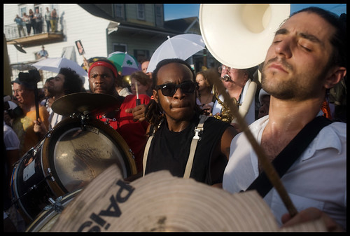 Uncle Lionel Batiste's Memorial Second Line. Photo by Ryan Hodgson-Rigsbee