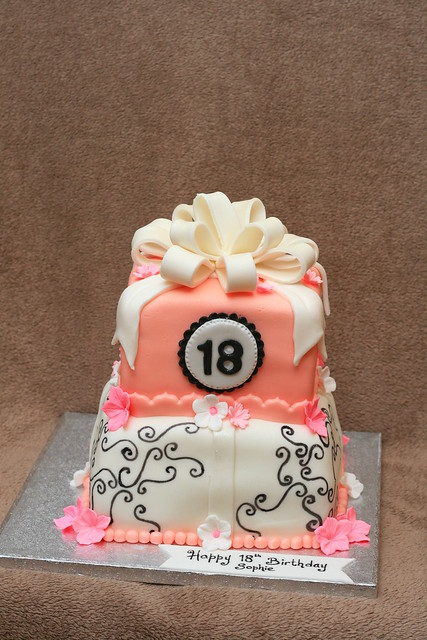 18th cake