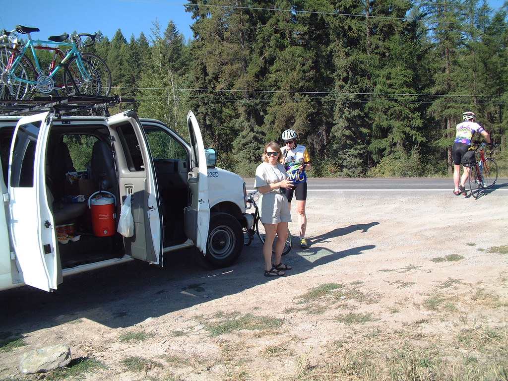 Rest stop on Whitefish Stage Road