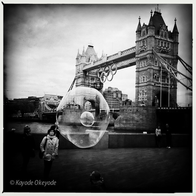Tower Bridge and Bubble