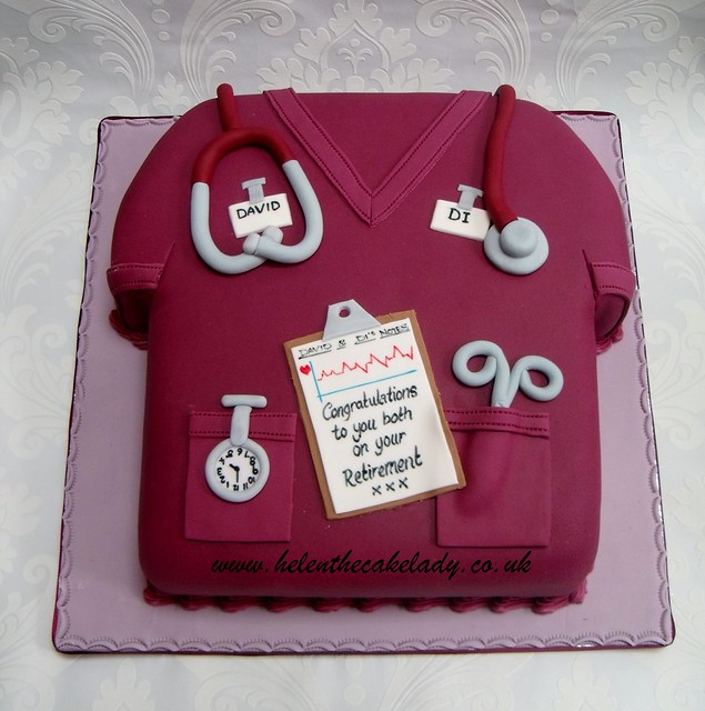 Nurse retirement cake