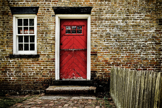 to the red door