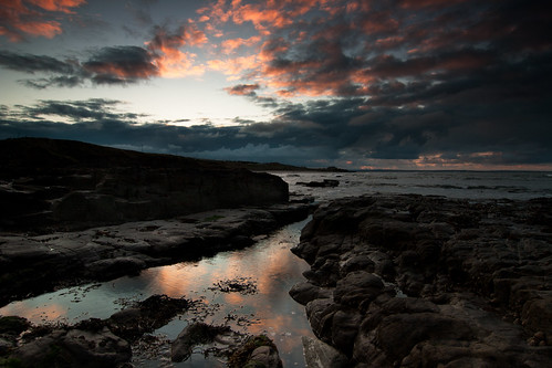 uk sunset sea beach clouds canon coast rocks tokina northumberland nd 16 24mm 12 grad hitech msm 1224 cresswell 400d softgrad