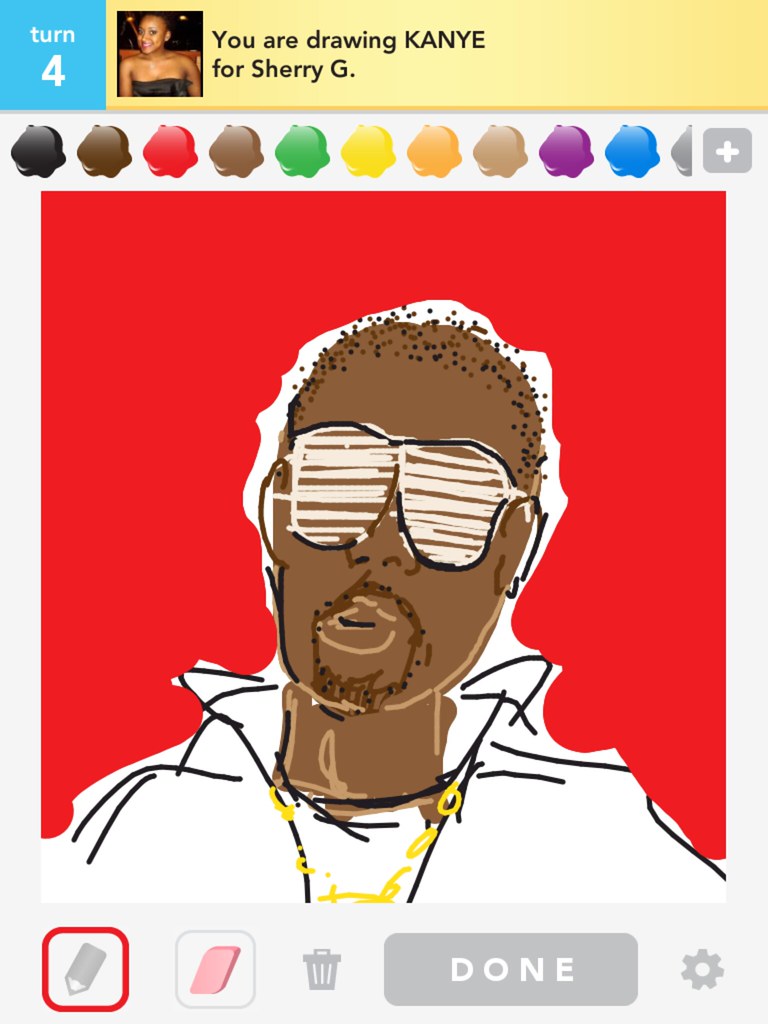 DrawSomething Kanye