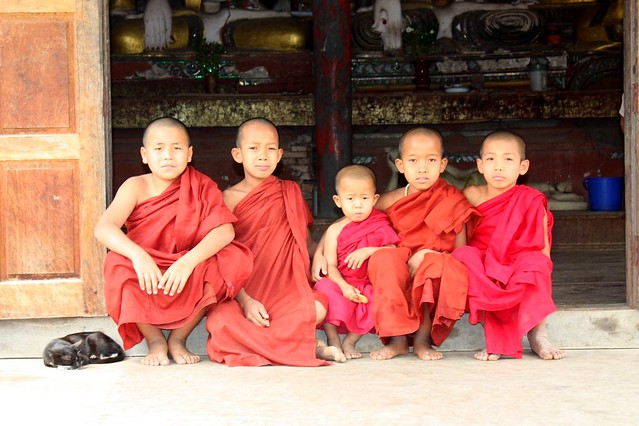 DSC01073/Burma/Shan State/Inlé Lake South Samka Sagar Monastery