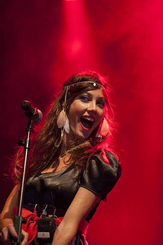 Nouvelle Vague support Chic at the Galway Arts Festival - Big Top 19-07-2012
