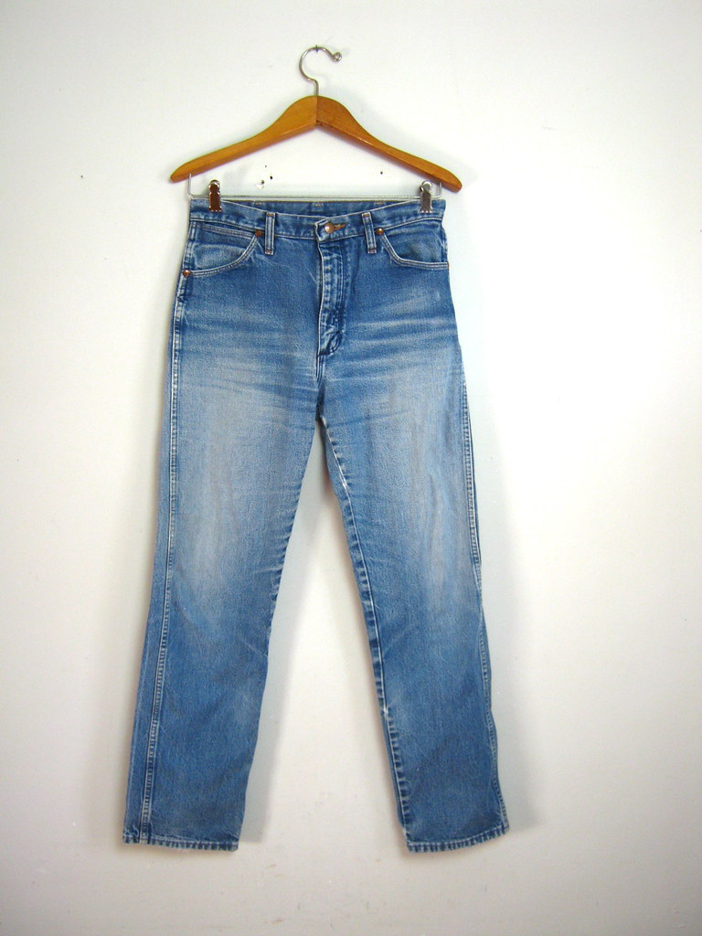 distressed Wrangler jeans | sold | dirty birdies vintage | Flickr