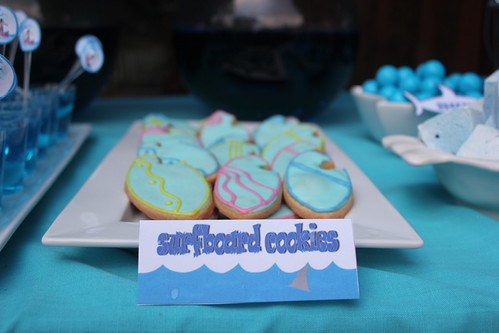 Surfboard cookies | by Sweet Luna Desserts