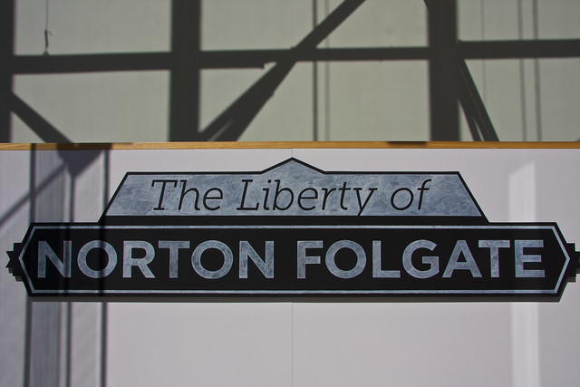 The Liberty of Norton Folgate Sign