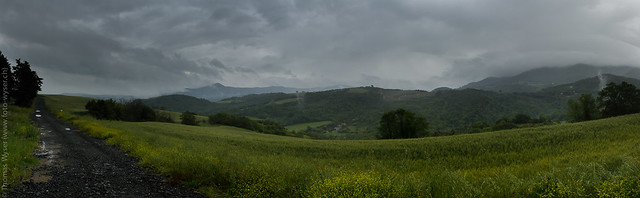 Regenwetter-Panorama