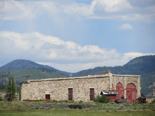 At Como, Colorado by Patricia Henschen, At Como, Coloradocomo southpark boreaspass narrowgauge roundhouse railroadequipment parkcountycolora