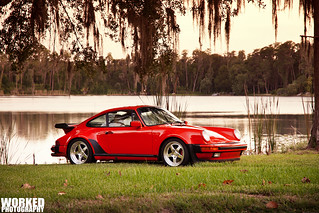 Bill's Porsche by the Lake