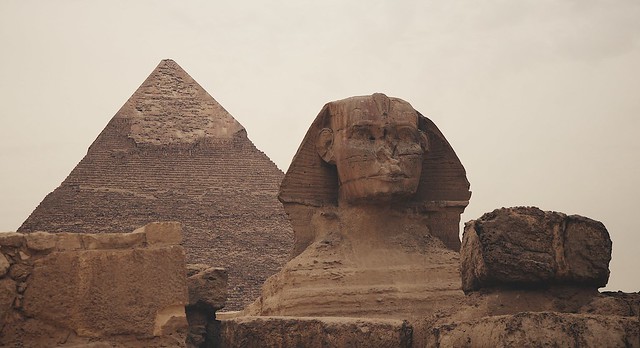 Pyramid & Sphinx