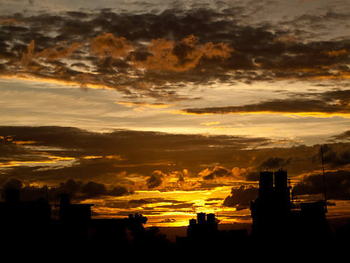 sunset sky sun nature beautiful clouds gold golden setting breathtaking olympusolympus e620e620