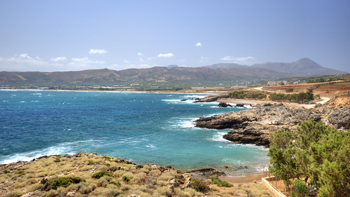Blue Cretan sea