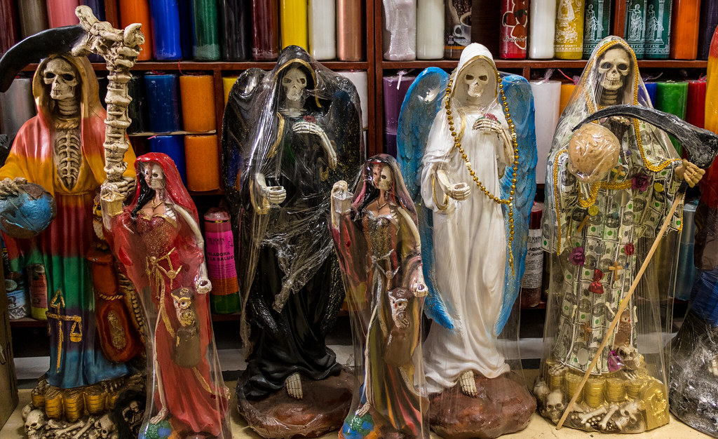 La santa muerte, Mercado Corona | Guadalajara, México | Alejandro Hernández  Osuna | Flickr