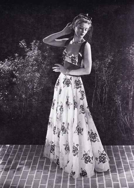 1937 - Chanel dress and Boucheron jewels
