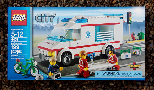 LEGO Bicycle & Ambulance