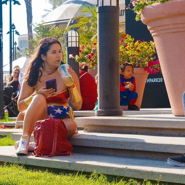Superheroes of all ages need a little downtime to refuel.