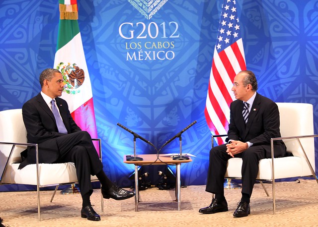 Mensaje a medios de comunicación de los Presidentes de EUA y México