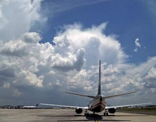 aerial airplanes airports aviation cloud clouds cloudscape sky thunderstorm thunderstorms 737 kclt charlotteinternationalairport usairways