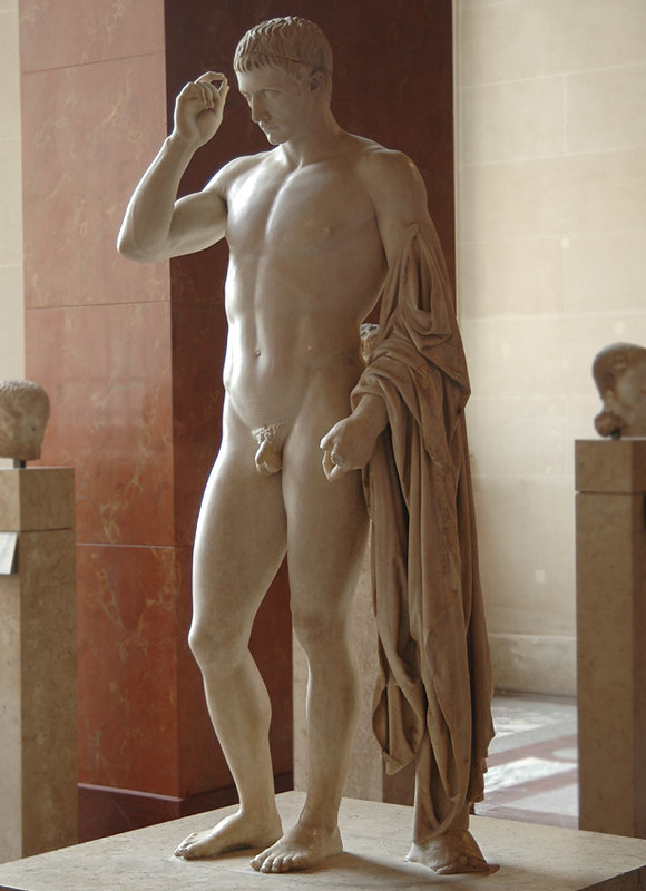 Funerary Portrait of Marcellus as Hermes by Cleomenes the Athenian 20BC