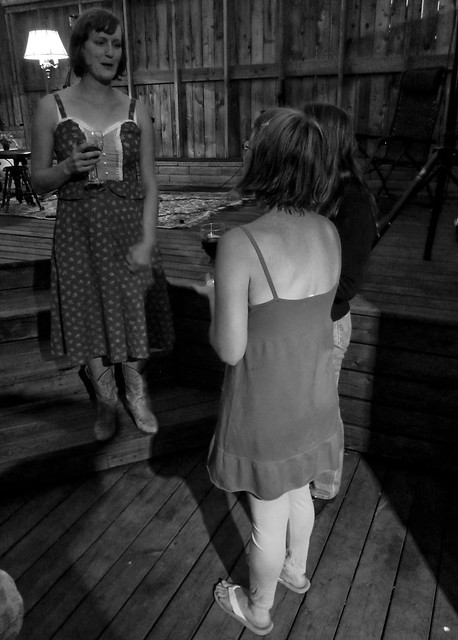 Chatting After The Show - Laura Gibson Backyard Concert
