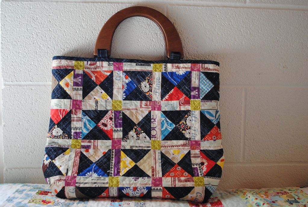 Patchwork handbag | Patchwork handbag- quarterinchmark.blogs… | Flickr