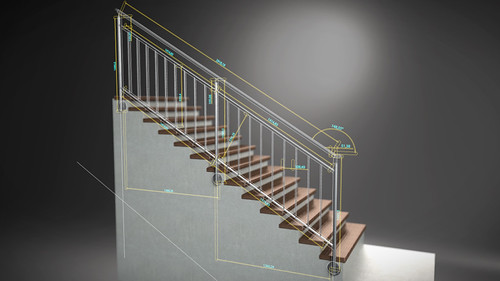 Stair Animation | by 3Daesthetics