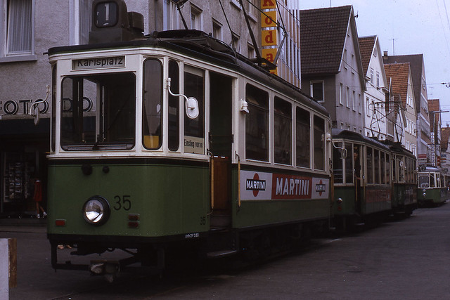 JHM-1969-0714 -  Allemagne, Reutlingen, tramway, c'est la fin