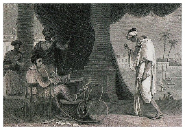 004-El saludo-The oriental annual, or scenes in India..1835- William Daniell-© Universitätsbibliothek Heidelberg