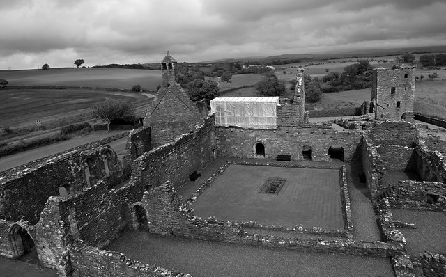 Crossraguel Abbey - view from the Gatehouse