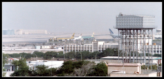Doha  Airport apron circa 1980's