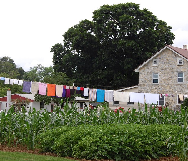 Monday is Wash Day in the Amish Country - Lancaster County, Pennsylvania