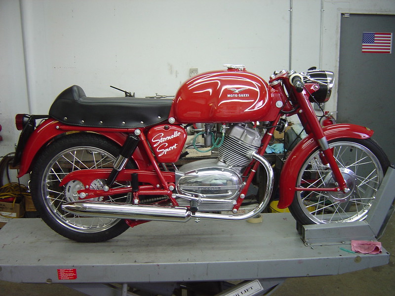 1961 Moto Guzzi Stornello Sport 175cc - Vintage Motorcycles Colorado