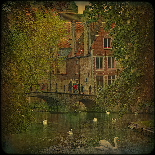 Bruges... or old legend about the Swan City. by egold.