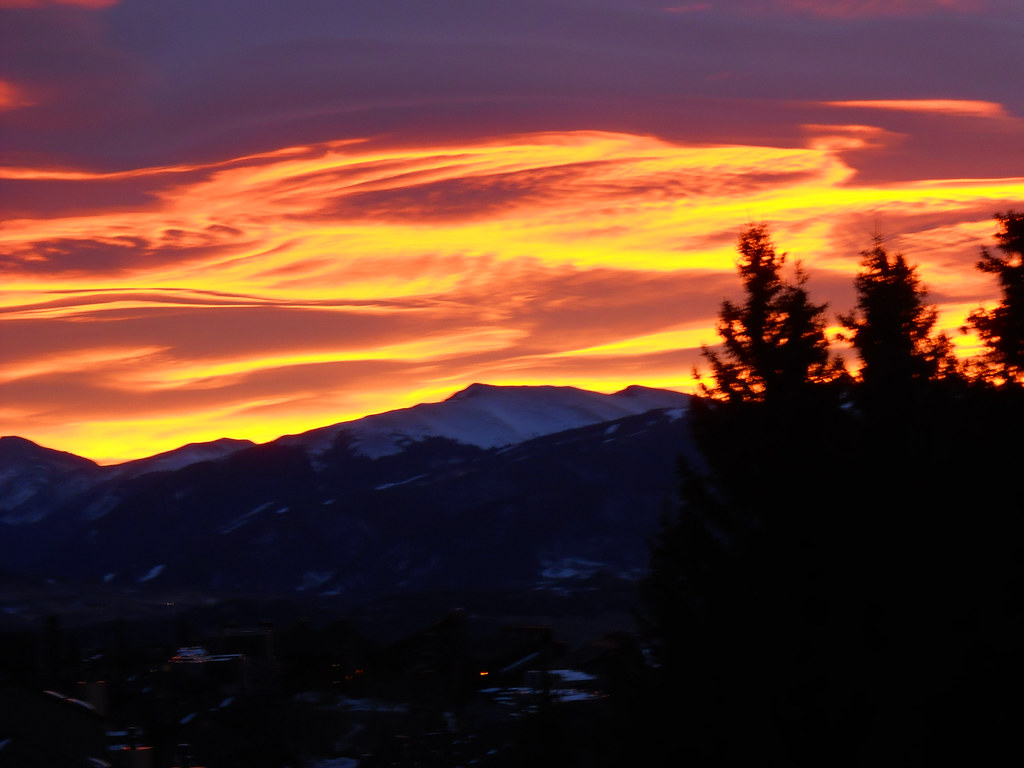 Colorado Mountain Sunrise - a photo on Flickriver