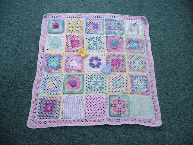 Thanks to everyone that has contributed squares for this blanket.