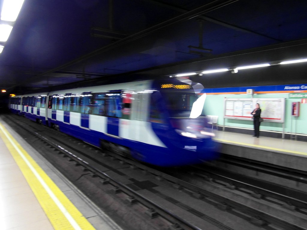 Madrid - Metro - Estación de Alonso Cano | Ingolf | Flickr
